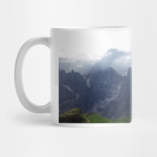 Alps Mountains Black Peaks Landscape Mug